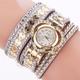 Luxe dames mode amour cadran bracelet montre femmes robe strass bracelet souple montres à quartz montre femme