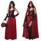 le petit chaperon rouge robe cosplay costume adultes femmes cosplay sexy costume performance party halloween halloween carnaval mascarade facile halloween costumes mardi gras