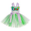 Histoire de jouet Princesse Boisé Buzz l'Éclair Robe Robe de demoiselle d'honneur Robes en tulle Fille Cosplay de Film Cosplay Rouge Bleu Vert Le Jour des enfants Mascarade Robe