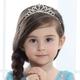 Bijoux de Cheveux Couronne Couronnes Princesse Plastique Pour Princesse Elsa Reine des Neiges Anna Cosplay Halloween Carnaval Fille Bijoux de fantaisie Bijoux fantaisie