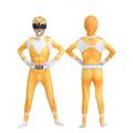 Mighty Morphin Power Rangers Tommy Olivier Costume de Cosplay Combinaison Homme Femme Garçon Cosplay de Film Cosplay Halloween Noir Jaune Rose Halloween Carnaval Mascarade Combinaison