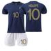 Mens/Kids 2022 Soccer Game France Soccer Fans #10 Jerseys Soccer Team Shirts