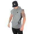 Homme T-shirt Débardeur Sous-Vêtements T-shirt sans manches Sans manches À capuche Été Graphique Lettre Sports Mode Léger Vacances Occasionnel Fête Noir Vert Véronèse Gris T-shirt haut de gamme pour