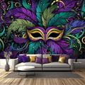 Masque de carnaval suspendu tapisserie mur art grande tapisserie décor mural photographie toile de fond couverture rideau maison chambre salon décoration