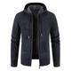 Homme Pull Chandail Pull Pull Sweat à Capuche Pull Zippé Pull Veste Gauffré Tricoter Découpé Tricoté Couleur unie Col Ras du Cou basique à la mode Extérieur du quotidien Vêtement Tenue Hiver Automne