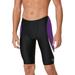 Speedo Men s Edge Splice Jammer Swimsuit (Black/Purple 30)