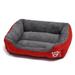 Dog Beds for Medium Dogs Cats - Indoor Puppy Bed for Medium Large Cat Washable Rectangle Cuddle Pet Bed with Anti-Slip Bottom