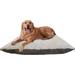 XL Beige Color Orthopedic Micro Cushion Memory Foam Pet Bed Pillow For Large Dog With 2 External Covers + Waterproof Internal Cover