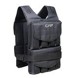 CAPHAUS Adjustable Weighted Vest for Strength Training Workout and Running Body Weight Vest for Men and Women Weighted Jacket Removable Weight Included Regular Length