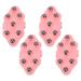 4pcs Palm Shaped Massage Glove with 7 Magnetic Roller Balls for Muscle Back Neck Joint Foot Shoulder Leg Pain Relief