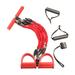 Gym Machines Fitness Resistance Bands Tension Rope Set for Legs Pulling Multifunction Red Emulsion