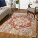 Mark&Day Area Rugs 2x3 Chicago Ridge Traditional Rust Area Rug (2 x 3 )