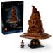 LEGO Harry Potter Talking Sorting Hat Harry Potter Hogwarts Hat with 31 Randomized Sounds Movie Themed Build and Display Model for Adults Fun Harry Potter Gift Idea for a Mom Dad or Any Fan 76429