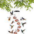 ZUANYETD Mlqidk Charming Wind Chimes Hummingbird feeders for Outdoors Hanging ant and bee Proof Never Leak Perfect Garden Decor for Outside