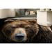 Animal Rug Bridesmaid Gift Rug Wild Animal Rug Modern Rug Cool Rug Brown Bear Rugs Easy to Clean Rug Loft Rug Saloon Rugs Brown Rug 2.6 x6.5 - 80x200 cm