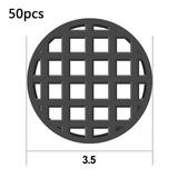 50pcs Flowerpot Hole Mat Bonsai Bottom Grid Mat Breathable Gasket