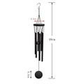 6 Tubes 68cm Outdoor Windchime Bell Garden Decor Pendant Hanging Home Decor