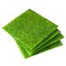 Model Grass Mat 6 Pcs Decorate Fake Turf Ornament Giai Green Miniature Lifelike