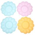 Oahisha 4Pcs Egg Holder Trays Premium Egg Holders Plastic Egg Holders (Random Color)