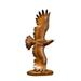 TISHITA Eagle Figurine Eagle Statue Resin Table Ornament Garden Sculpture for Lawn Porch Home and Office Decor Meaningful Gift to Men A