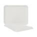 CKF 8SW 8S White Foam Meat Trays Disposable Standart Supermarket Meat Poultry Frozen Food Trays 500-Piece Bundle