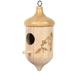 GERsome Bird House for Outside Outdoor Bird Houses Natural Wooden Bird Hut Clearance Bluebird Finch Cardinals Hanger Birdhouse for Garden Viewing