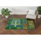 Rug Game Room Rug Map Rugs Map Rugs Bath Rug Living Room Rug Outdoor Rug Area Rug Cool Rug Non-Slip Carpet 2.6 x5 - 80x150 cm