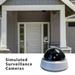 Oneshit Other household tools Fake Security Camera Simulation Dummy Hemisphere Camera Wireless Surveillance System Realistic Look Indoor With Flashing Red LED For Home Spring Clearance