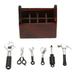 Miniature Tools 1 Set of Miniature House Tool Case Mini House Tool Kit Mini House Repair Tool Tiny House Decor