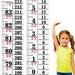 Growth Chart Wall Labels - Baby Height Indicator Tape Ruler