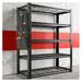 TiaGOC Garage Shelving Heavy Duty Load 2000LBS Garage Storage Shelves with Bag 5 Tier Adjustable Metal Storage Shelving for Gagrage Shelves Storage Rack Industrial Shelf 66 H X 38 W X 15.7 D