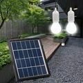 Oneshit solar light Outdoor Garden IP65 LED Pendant With 2pcs 3W Power LED Bulbs Easy Install With 16.4ft Extension Cord Clearance Sale