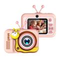 Dcenta Cute Cartoon Kids Camera 20MP Children Selfie Camcorder 4X Digital Zoom Birthday Gift