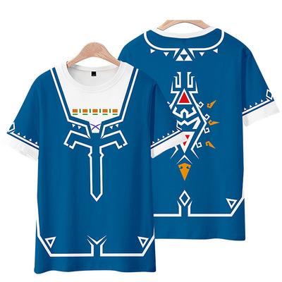 The Legend of Zelda Link Zelda T-shirt Anime Cartoon Anime Harajuku Graphic Kawaii For Couple's Men's Women's Adults' Back To School 3D Print