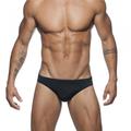 Men's Swimwear Swim Briefs Swim Thong Plain Breathable Soft Daily Wear Weekend Stylish Simple Black White