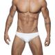 Men's Swimwear Swim Briefs Swim Thong Plain Breathable Soft Daily Wear Weekend Stylish Simple Black White