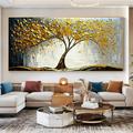 Handmade Oil Painting Canvas Wall Art Decor Original life Tree Abstract Landscape Painting for Home Decor With Stretched Frame/Without Inner Frame Painting