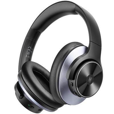 Oneodio A10 Hybrid Active Noise Cancelling Headphones Bluetooth With Hi-Res Audio Over Ear Wireless Headset ANC With Microphone Father's Day Gifts