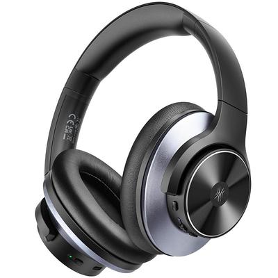 Oneodio A10 Hybrid Active Noise Cancelling Headphones Bluetooth With Hi-Res Audio Over Ear Wireless Headset ANC With Microphone