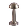 Nordic Modern Mushroom Table Lamp with Iron Touch Switch LED Bedside Lamp for Living Room Bedroom Study Room and Home Office