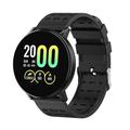 119Plus Smart Watch 1.3 Inch Men Women Sports Fitness Wrist Strap Heart Rate Blood Pressure Sleep Monitor Pedometer Smart Reminder Activity Tracker Waterproof Smart Bracelet For Android IOS