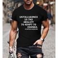 Letter Graphic Prints Funny Wine Black White T shirt Tee Graphic Tee Men's Graphic Cotton Blend Shirt Basic Modern Contemporary Shirt Short Sleeves Comfortable Tee Street Vacation Summer Fashion