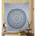 Mandala Bohemian Large Wall Tapestry Art Decor Blanket Curtain Hanging Home Bedroom Living Room Dorm Decoration Boho Hippie Psychedelic Floral Flower Lotus Indian