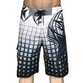 Men's Swim Trunks Swim Shorts Quick Dry Board Shorts Bathing Suit with Pockets Drawstring Swimming Surfing Beach Water Sports Grid Pattern Summer