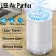 1PC Mini Air Purifier Cleaner Low Noise Bathroom Bedroom Living Room Air Purifier Deodorization