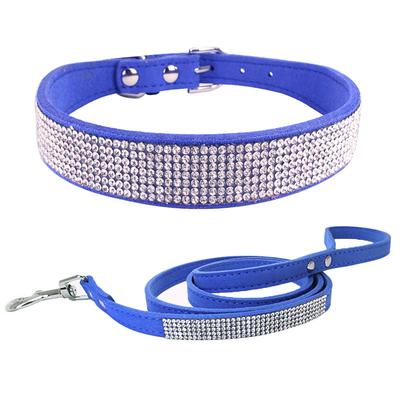 Pet Collar Rhinestone Dog Collar Lettering Nameplate Dog Collar Anti-lost Removable Flower Cat Scarf