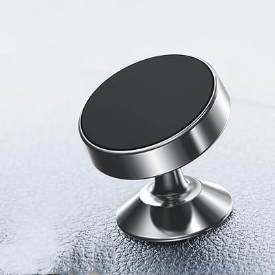 2pcs Magnetic Car Phone Holder Magnet Mount Mobile Cell Phone Stand GPS Support Strong Adsorbtion Stable Metal Material