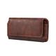 Men Genuine Leather Waist Pack Thick Cowhide Waist Bags Functional Leather Shoulder Bag Mini Travel Chest Bag Phone Pack