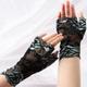 Women's Fingerless Gloves Party / Evening Daily Flower / Plants Lace Lolita Cute 1 Pair