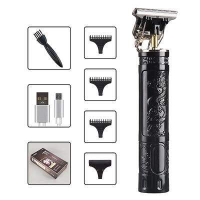 T9 USB Electric Hair Cutting Machine Professional Man Shaver Trimmer New Rechargeable Beard Trimmer Barber Hair Cutting Tools